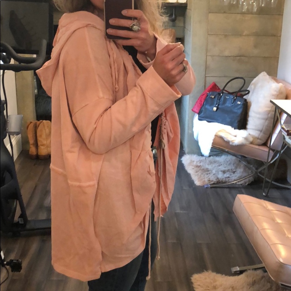 NWOT Free People Hooded jacket